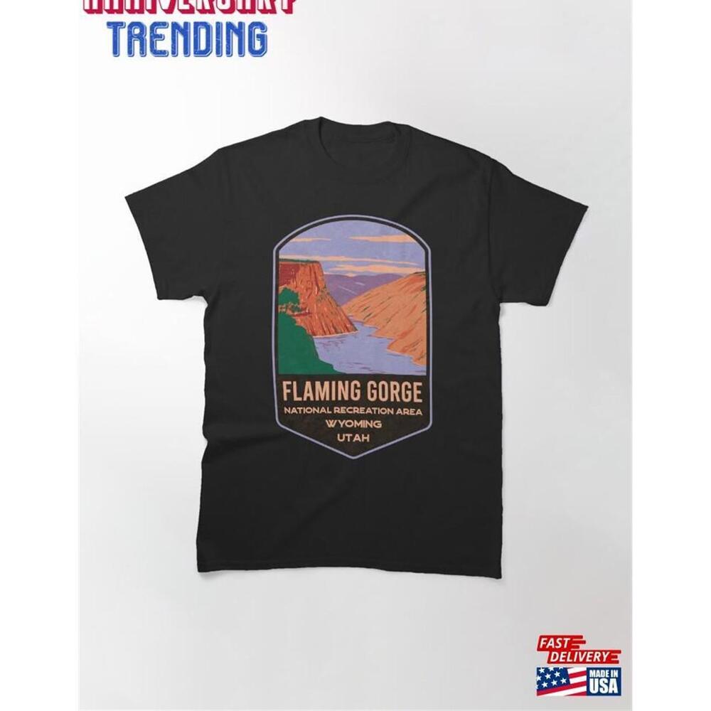 Flaming Gorge National Recreation Area Classic Tshirt